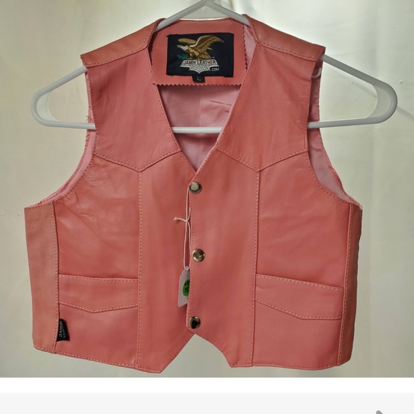 Jamin leather size large in pink - Picture 2 of 2